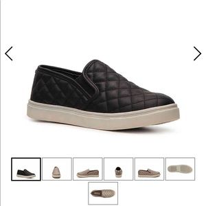 Cute black Steve Madden slip ons